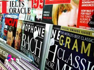 My favorite magazine/ Talk about a magazine you read?